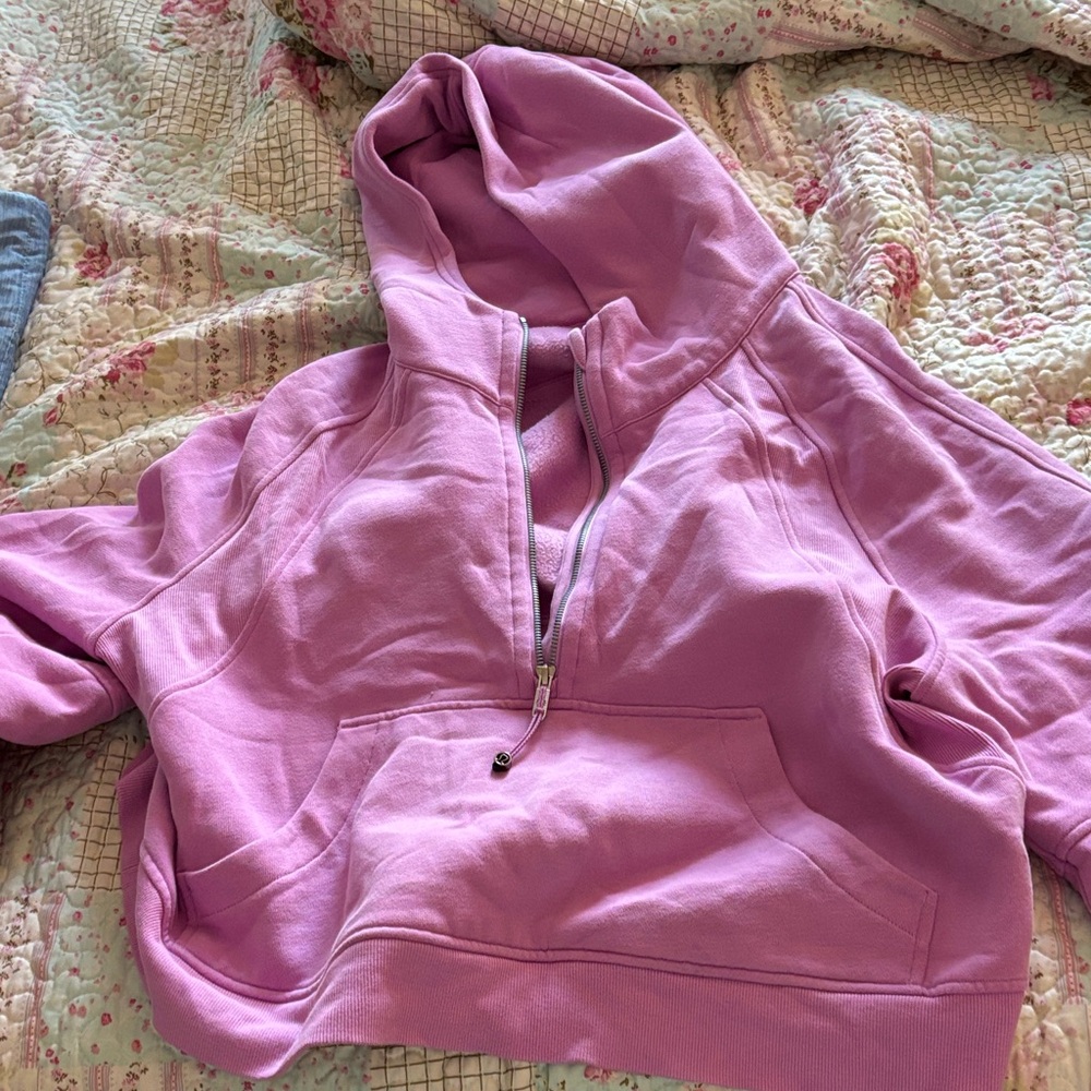 Pink Half-Zip scuba